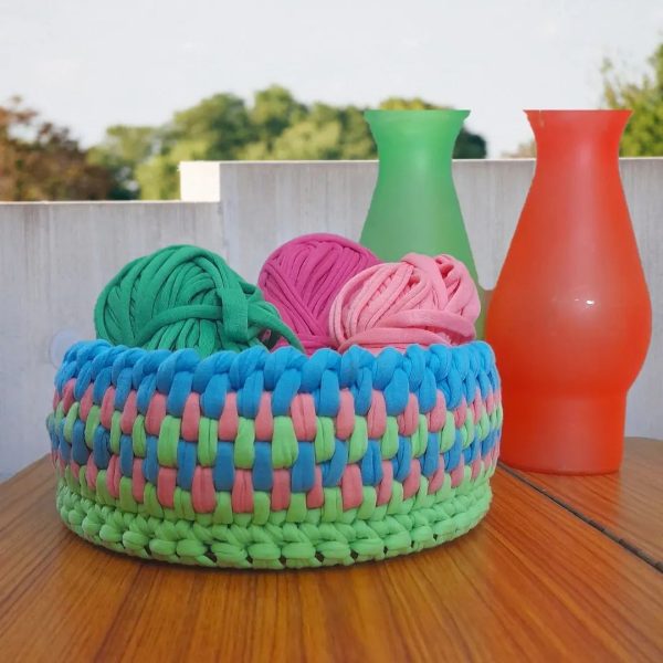 Cotton Candy Basket