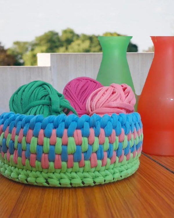 Cotton Candy Basket