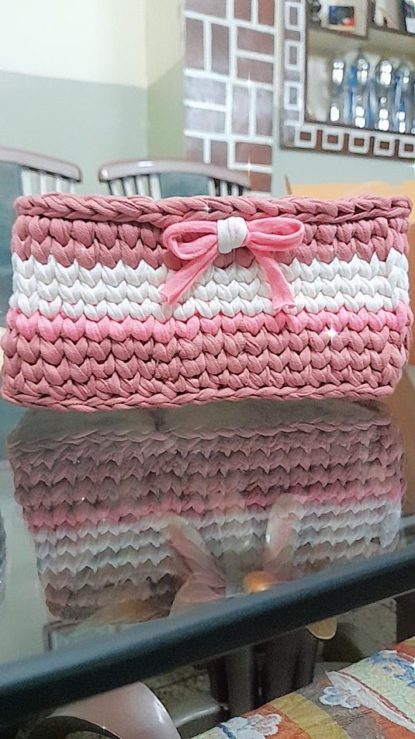 Diaper Basket - Pinks