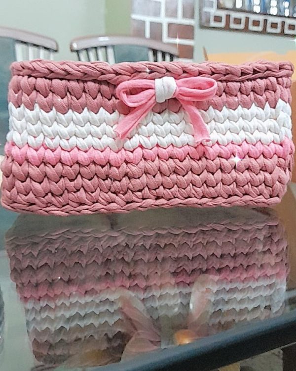 Diaper Basket - Pinks