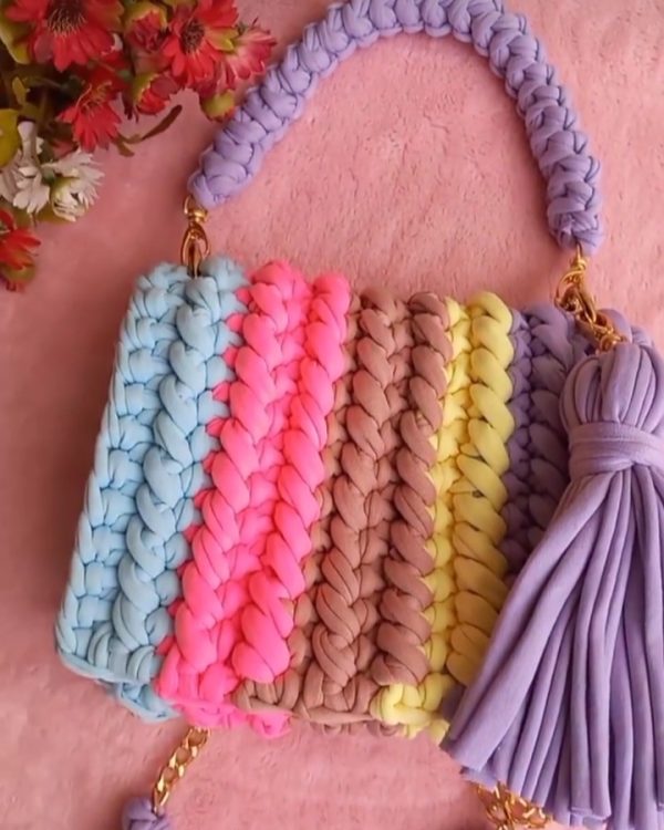 Braided Waves Bag