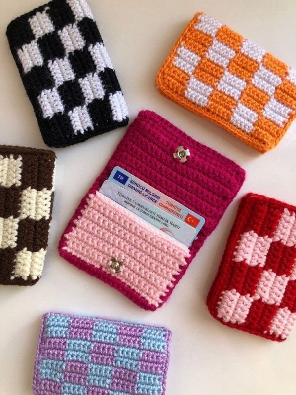 Checkered Wallet