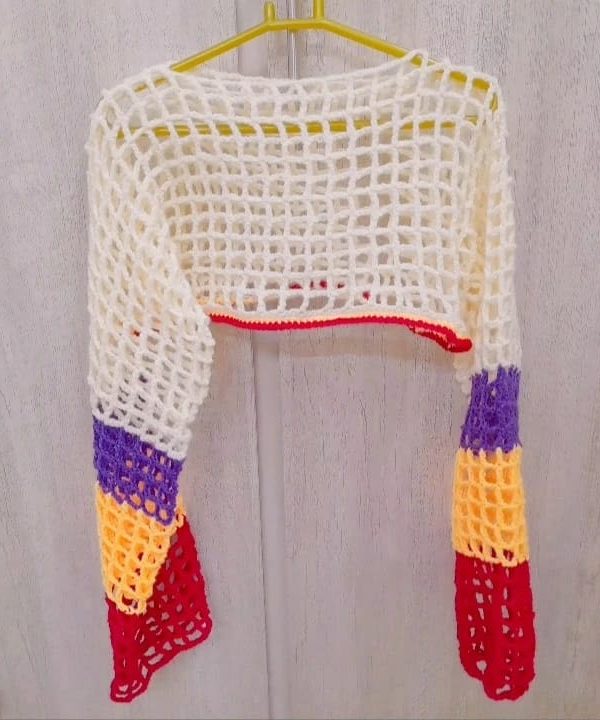 Crochet Mesh Top