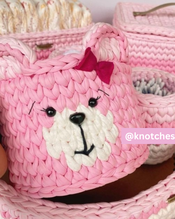 Toy Basket - Bear