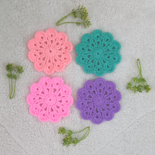Floral Coasters