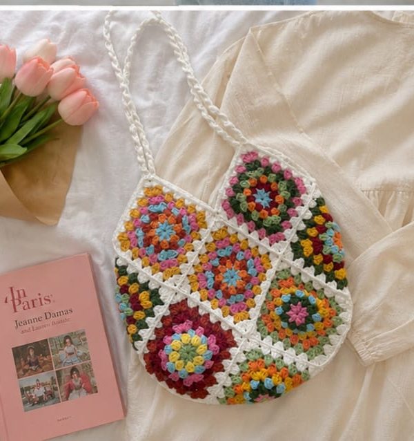 Granny Square Tote Bag