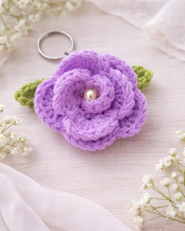 Rose Keychain